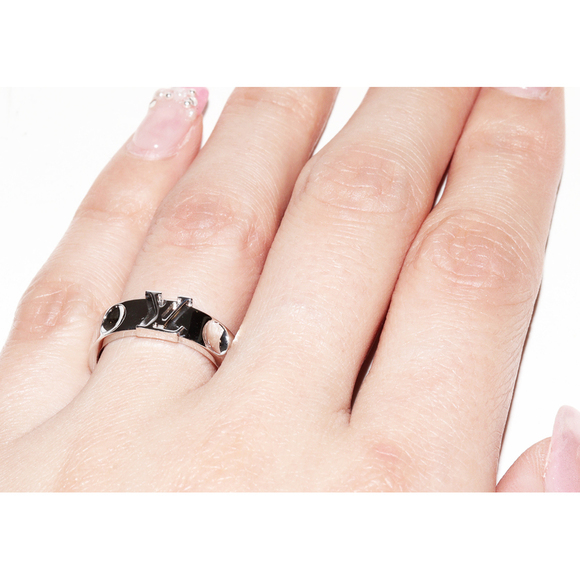 Louis Vuitton Louis Vuitton K18WG Ring Q9K97E Metal Ring Q9K97E - Picture 5 of 5